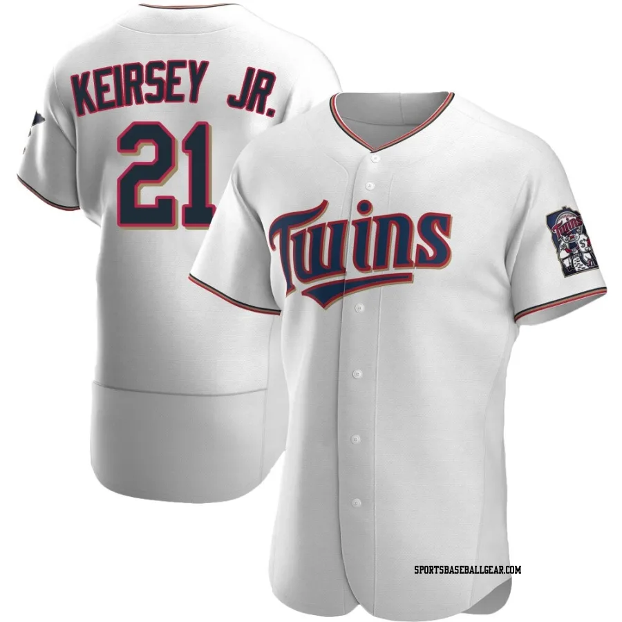 DaShawn Keirsey Jr. Men's Minnesota Twins White Authentic Home Jersey