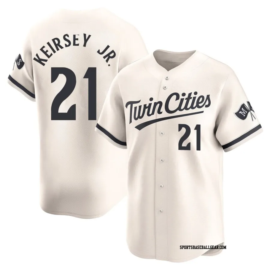DaShawn Keirsey Jr. Youth Minnesota Twins Cream Limited Alternate Jersey
