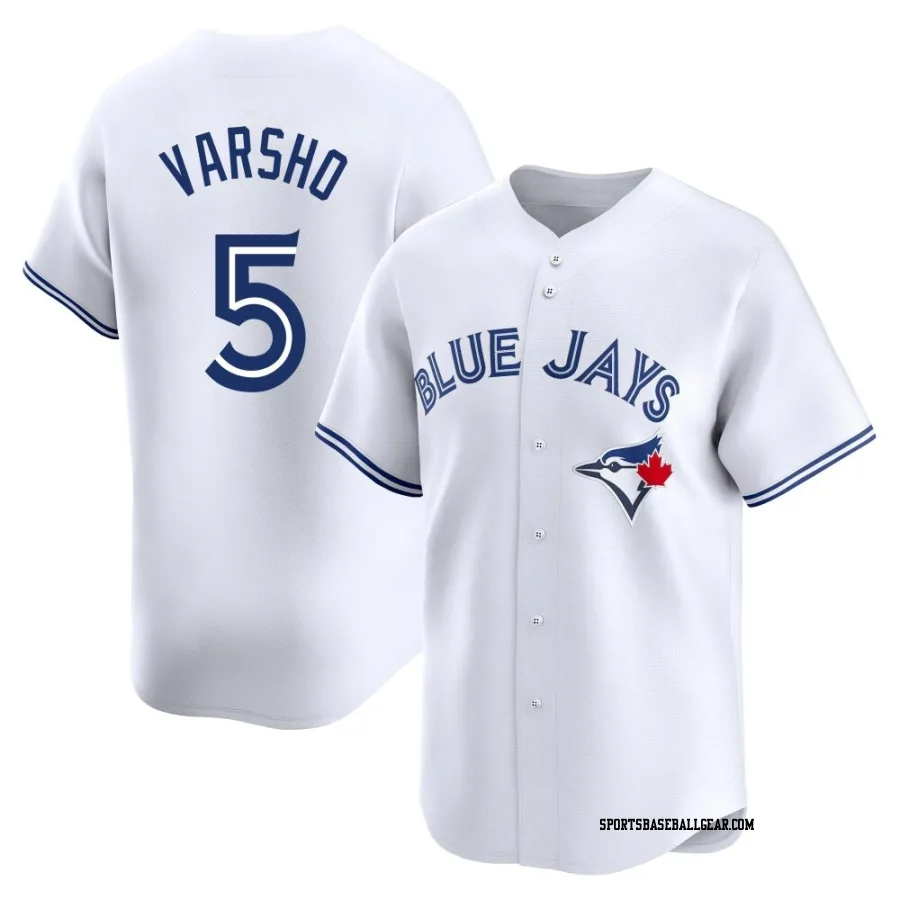 Daulton Varsho Youth Toronto Blue Jays White Limited Home Jersey
