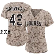 Dave Dravecky Women's San Diego Padres Camo Limited 2nd Alternate Jersey