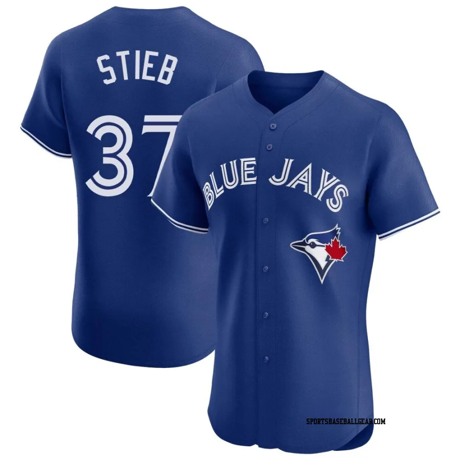 Dave Stieb Men's Toronto Blue Jays Royal Elite Alternate Jersey
