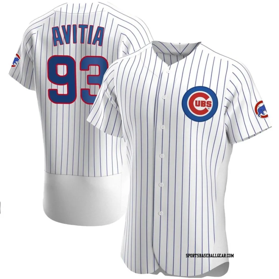David Avitia Men's Chicago Cubs White Authentic Home Jersey