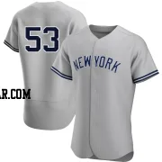 David Bednar Men's New York Yankees Gray Authentic Road Jersey