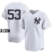 David Bednar Men's New York Yankees White Limited Yankee Home 2nd Jersey