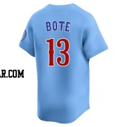 David Bote Men's Chicago Cubs Royal Limited 2nd Alternate Jersey
