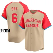 David Fry Youth Cleveland Guardians Cream Limited American League 2024 All-Star Game Jersey