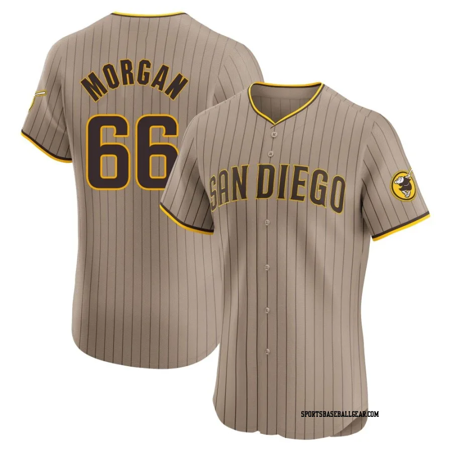 David Morgan Men's San Diego Padres Brown Elite Alternate Jersey