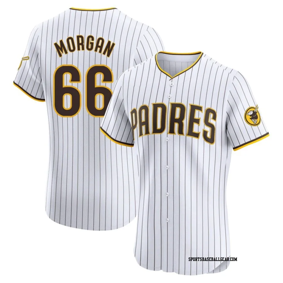 David Morgan Men's San Diego Padres White Elite Home Jersey