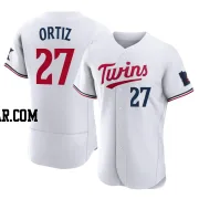 David Ortiz Men's Minnesota Twins White Authentic Home Jersey