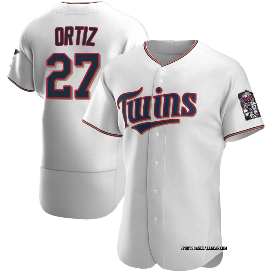 David Ortiz Men's Minnesota Twins White Authentic Home Jersey
