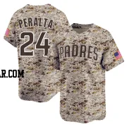 David Peralta Men's San Diego Padres Camo Limited 2nd Alternate Jersey