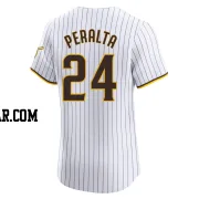 David Peralta Men's San Diego Padres White Elite Home Jersey