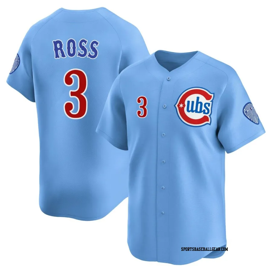 David Ross Youth Chicago Cubs Royal Limited 2nd Alternate Jersey