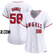 Davis Daniel Women's Los Angeles Angels White Limited Home Jersey