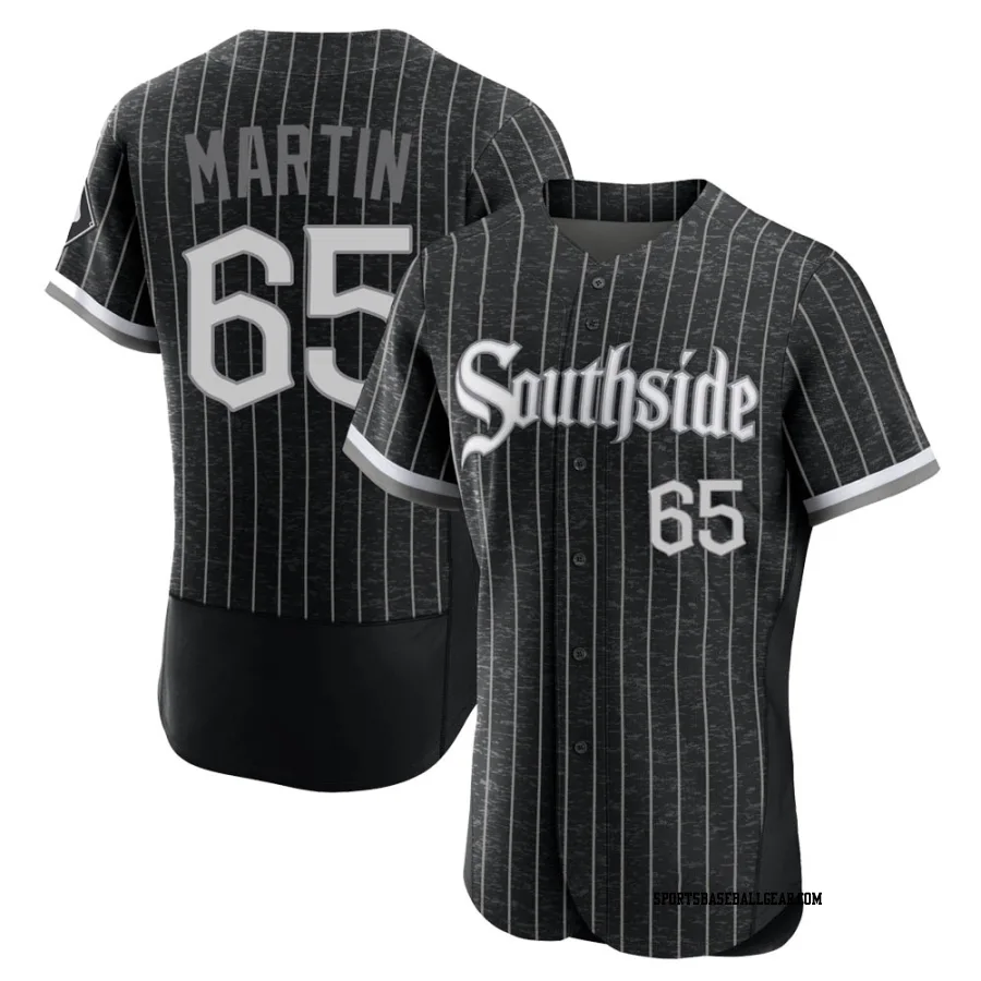 Davis Martin Men's Chicago White Sox Black Authentic 2021 City Connect Jersey