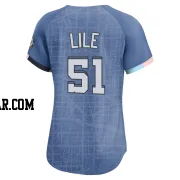 Daylen Lile Women's Washington Nationals Blue Limited 2025 City Connect Jersey