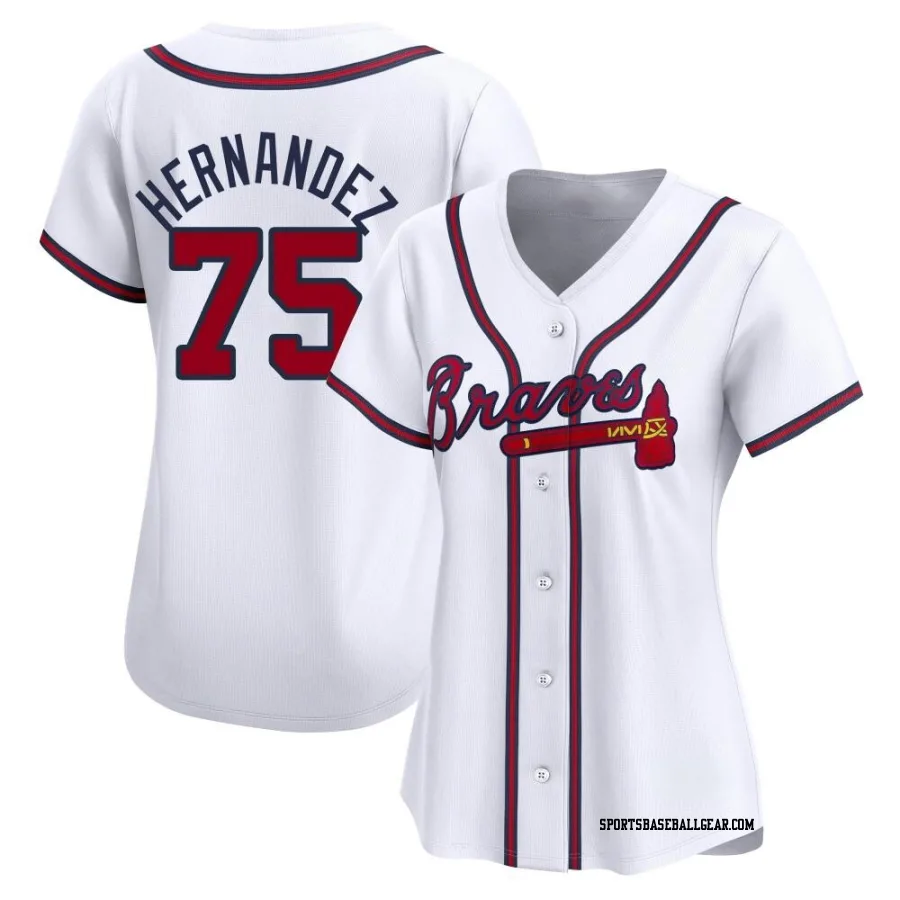 Daysbel Hernandez Women's Atlanta Braves White Limited Home Jersey