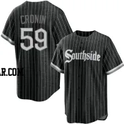 Declan Cronin Youth Chicago White Sox Black Replica 2021 City Connect Jersey