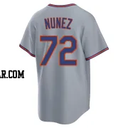 Dedniel Nunez Youth New York Mets Gray Replica Away 2.0 Jersey