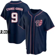 Dee Strange-Gordon Youth Washington Nationals Navy Replica Alternate Team Jersey