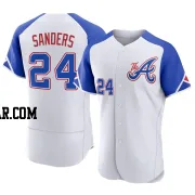 Deion Sanders Men's Atlanta Braves White Authentic 2023 City Connect Jersey