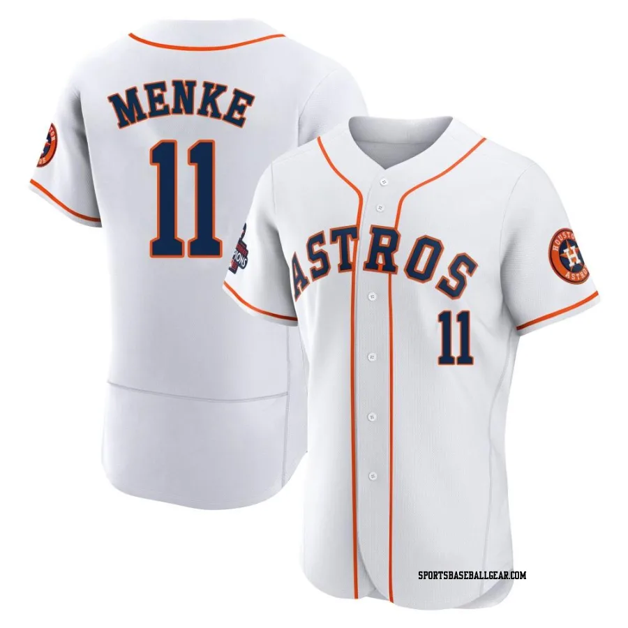 Denis Menke Men's Houston Astros White Authentic 2022 World Series Champions Home Jersey