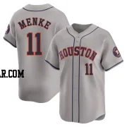 Denis Menke Youth Houston Astros Gray Limited Away Jersey