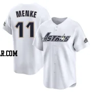 Denis Menke Youth Houston Astros White Limited Throwback Cooperstown Collection Jersey