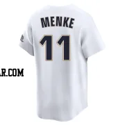 Denis Menke Youth Houston Astros White Limited Throwback Cooperstown Collection Jersey