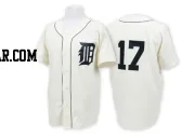 Denny McLain Men's Detroit Tigers White Authentic Throwback Jersey