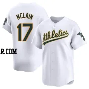 Denny Mclain Youth Oakland Athletics White Limited Home Jersey