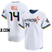 Derek Bell Men's Houston Astros White Limited 2025 City Connect Jersey