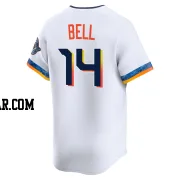 Derek Bell Men's Houston Astros White Limited 2025 City Connect Jersey