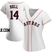Derek Bell Women's Houston Astros White Authentic Home Jersey