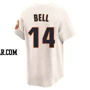 Derek Bell Youth Houston Astros Cream Limited Throwback Cooperstown Collection Jersey