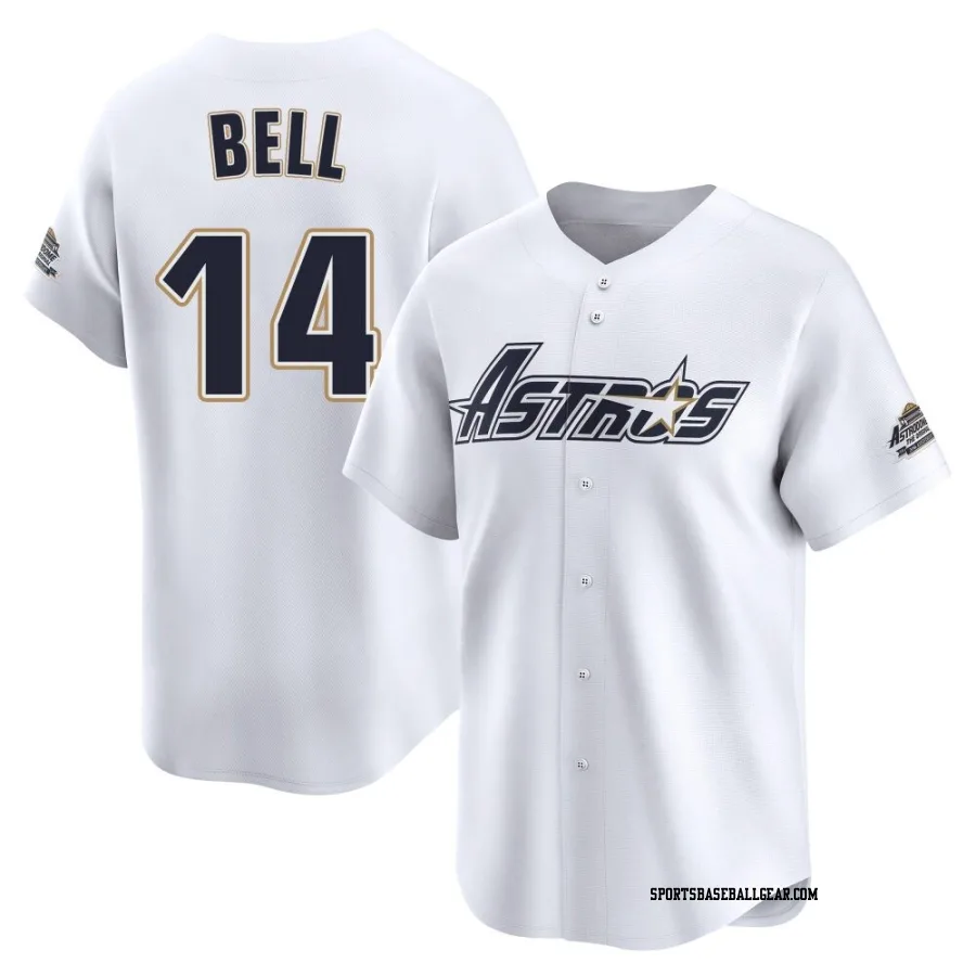 Derek Bell Youth Houston Astros White Limited Throwback Cooperstown Collection Jersey