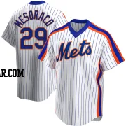 Devin Mesoraco Youth New York Mets White Replica Home Cooperstown Collection Jersey