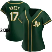 Devin Sweet Women's Oakland Athletics Green Replica Alternate Jersey