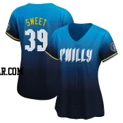 Devin Sweet Women's Philadelphia Phillies Blue Limited 2024 City Connect Jersey