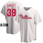 Devin Sweet Youth Philadelphia Phillies White Replica Home Jersey