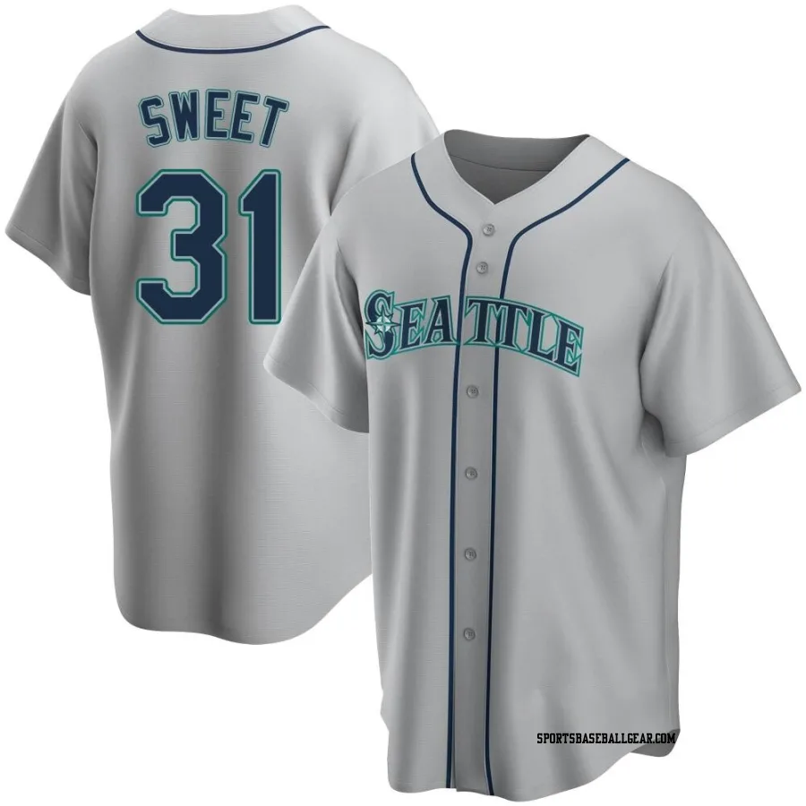 Devin Sweet Youth Seattle Mariners Gray Replica Road Jersey