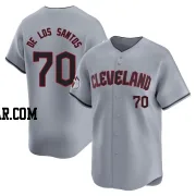 Deyvison De Los Santos Youth Cleveland Guardians Gray Limited Road Jersey