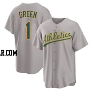 Dick Green Men's Oakland Athletics Gray Replica Away 2.0 Jersey