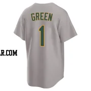Dick Green Youth Oakland Athletics Gray Replica Away 2.0 Jersey
