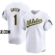 Dick Green Youth Oakland Athletics White Limited Home Jersey