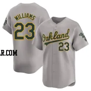 Dick Williams Men's Oakland Athletics Gray Limited Away Jersey