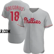 Didi Gregorius Men's Philadelphia Phillies Gray Authentic Road Jersey