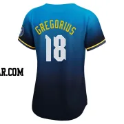 Didi Gregorius Women's Philadelphia Phillies Blue Limited 2024 City Connect Jersey
