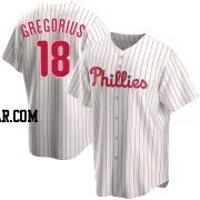 Didi Gregorius Youth Philadelphia Phillies White Replica Home Jersey