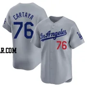 Diego Cartaya Men's Los Angeles Dodgers Gray Limited Away Jersey